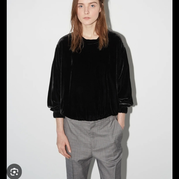 Isabel Marant Tops - Isabel marant leiko velvet top